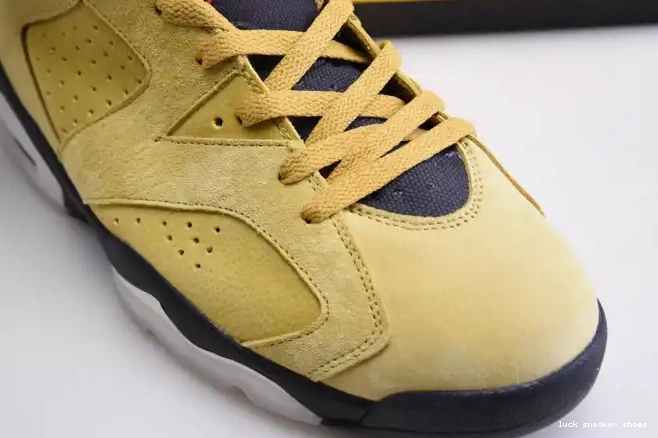 Reps LUCY YELLOW X JORDAN SCOTT AIR 6 CN1084-300 TRAVIS 0511